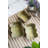 Set Of 3 Metal Planter Distressed