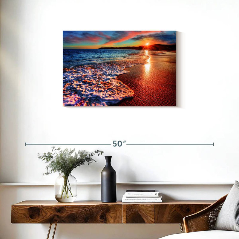 Gillard Coastal Sunset Glow, H 20 po x l 30 po