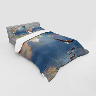 Coastal Toile Duvet Cover