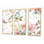 «Beautiful Bird Romance II», peinture sur toile 3 pièces-646040623-646040658