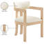 Chaise rembourrée en cuir Phalan-31556013-31556012