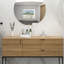 Lavabo de salle de bain encastrable 18 po x 12 po avec trop-plein blanc céramique - Style classique moderne, résistance aux acides pour le remodelage Moderne, élégant, salle d'eau
