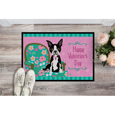 Non-Slip Valentine's Day Outdoor Doormat