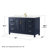 Daria 60'' Single Bathroom Vanity with Marble Top-97965588-97965591-97965593