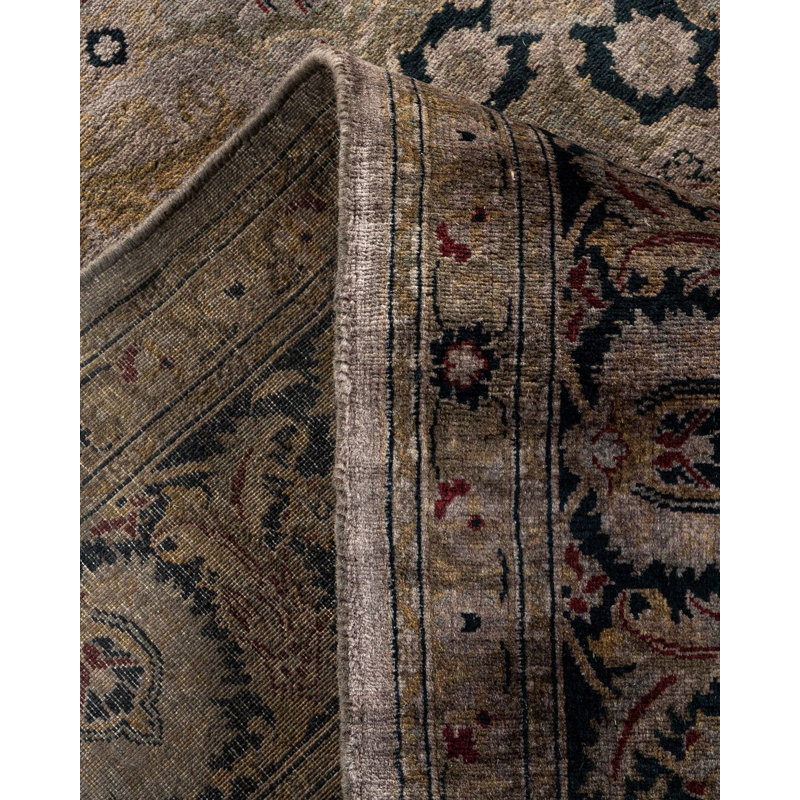 Fine Vibrance One-of-a-Kind 6' 1" X 8' 9" Hand Knotted Area Rug
