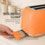Grille-pain 2 tranches Classic Retro, orange-129245583
