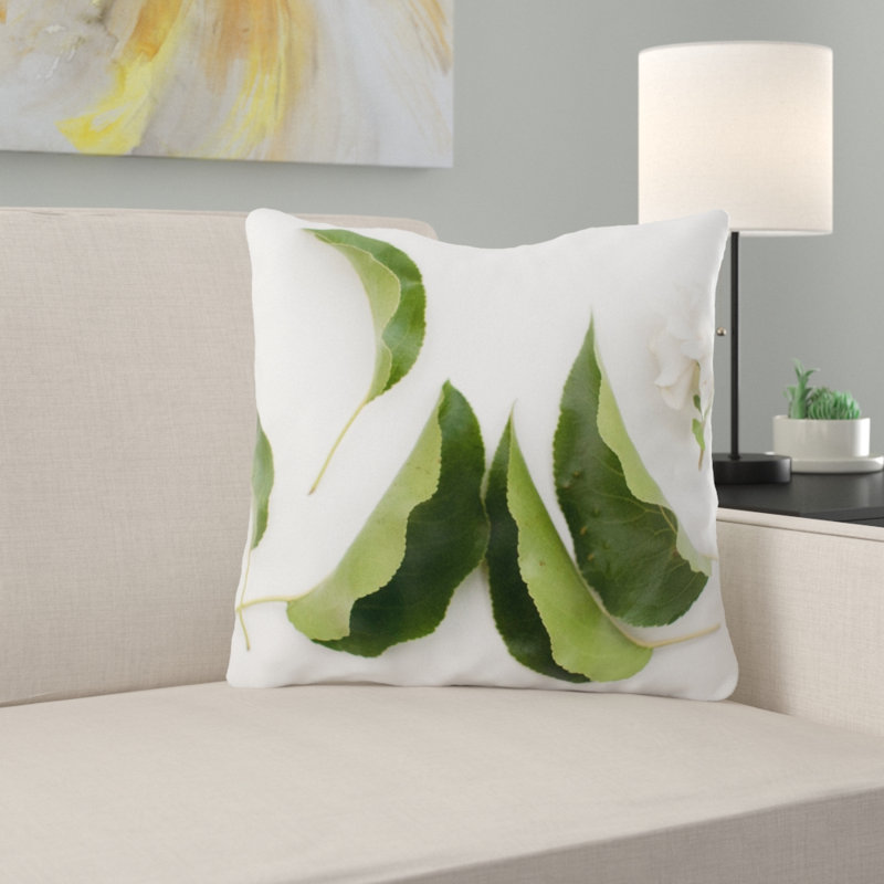 Reversible Throw Pillow, Microsuede, Indoor