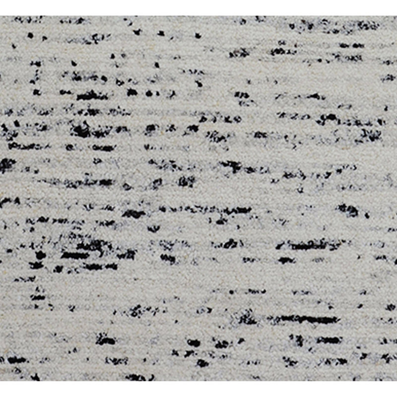 Wool Area Rug in Gray, Rectangle 2' x 3'