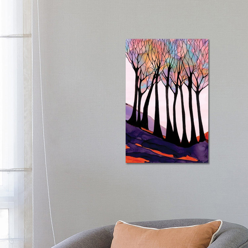 Colourful by Jan Matthews - Wrapped Canvas Painting, 66.04 cm H x 45.72 cm W x 3.175 cm D