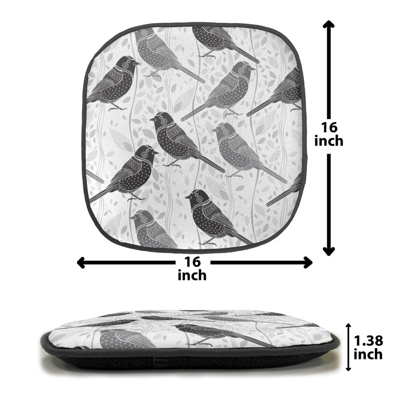 Outdoor 1.38'' Dining Chair Seat Cushion