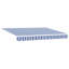 VidaXL Polyester Cover Retractable Patio Awning-125122403-125122376-125122369