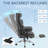 Big & Tall Style Executive High-Back Office Chair with Footrest and Lumbar Support-1279387534