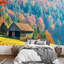 Murale forêt d'automne-88769771