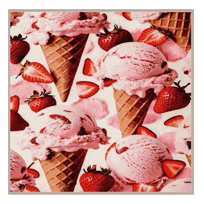  Tapis lavable crème glacée et desserts
