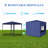 10'X10' Party Tent Outdoor Heavy Duty Gazebo Wedding Canopy + 4 Removable Walls-122524098