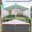 Quictent 5x10m (16x32ft) Party Tent Canopy, Heavy Duty Outdoor Event Shelter for Wedding, BBQ, Gathering with Storage Bags-122760403
