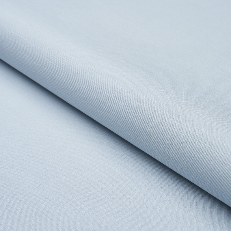 Tissu texturé Schumacher x Mark D. Sikes Judy, Bleu porcelaine