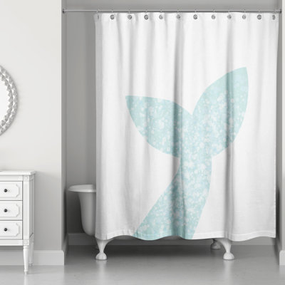 Rideau de douche simple Mermaid