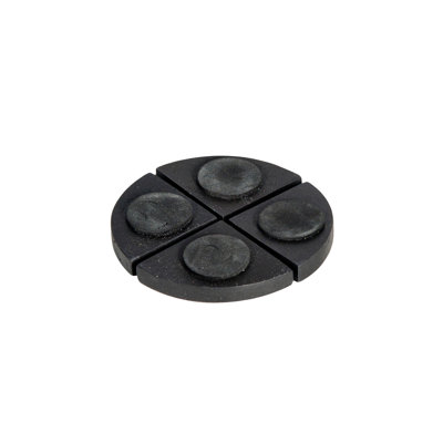 Pieds de marmite, noir Fiberstone
