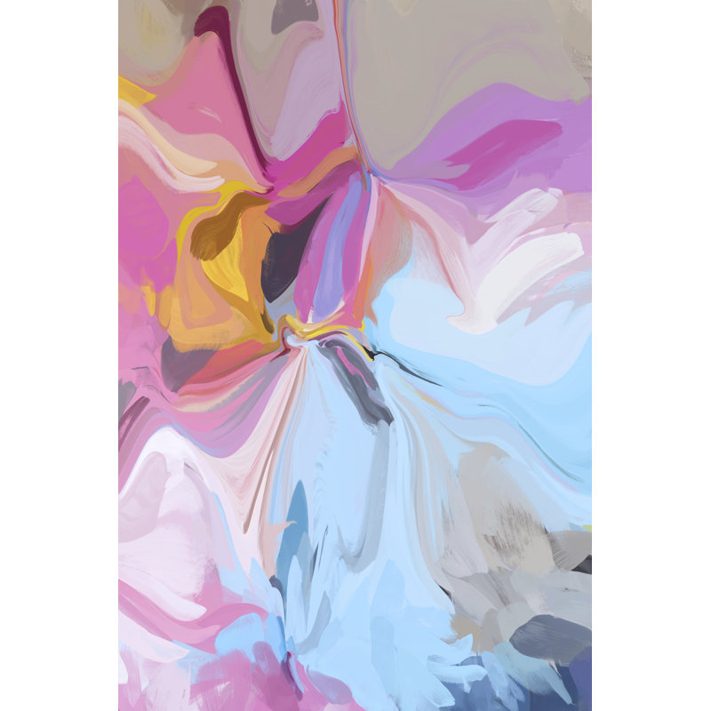 Colorful Lollipops II by Irena Orlov - Painting on Canvas, 91cm H x 61cm W, Wrapped Canvas