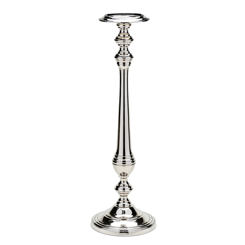 Bougeoir de table en aluminium 25 po