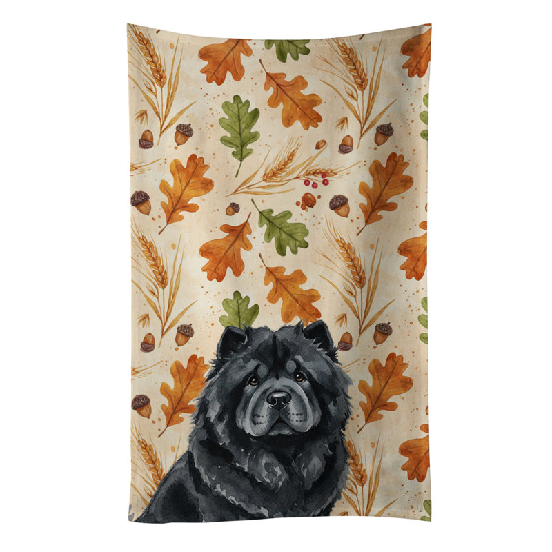 Torchon noir Chow Chow Heirloom, Black Chow Chow