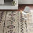 Southwestern Hand Knotted Wool Beige Area Rug-1682060256