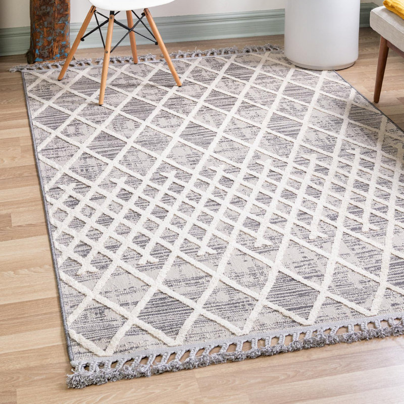 Groton gris / Gray Damion, Rectangle 4' x 6'