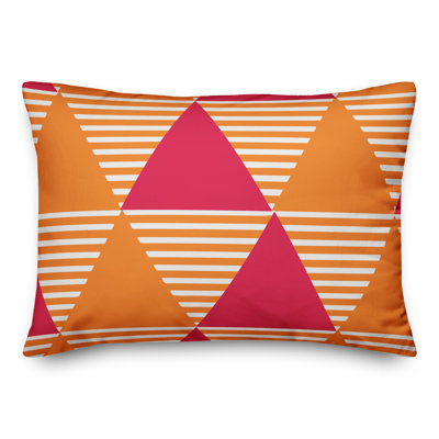 Chevron Outdoor Throw Pillow