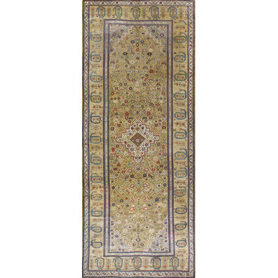 Hand Knotted Wool Area Rug