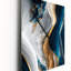 Abstract Geode Waves II - Horloge murale abstraite-2130998850
