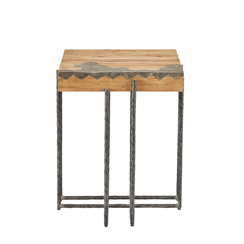 Solid Wood End Table