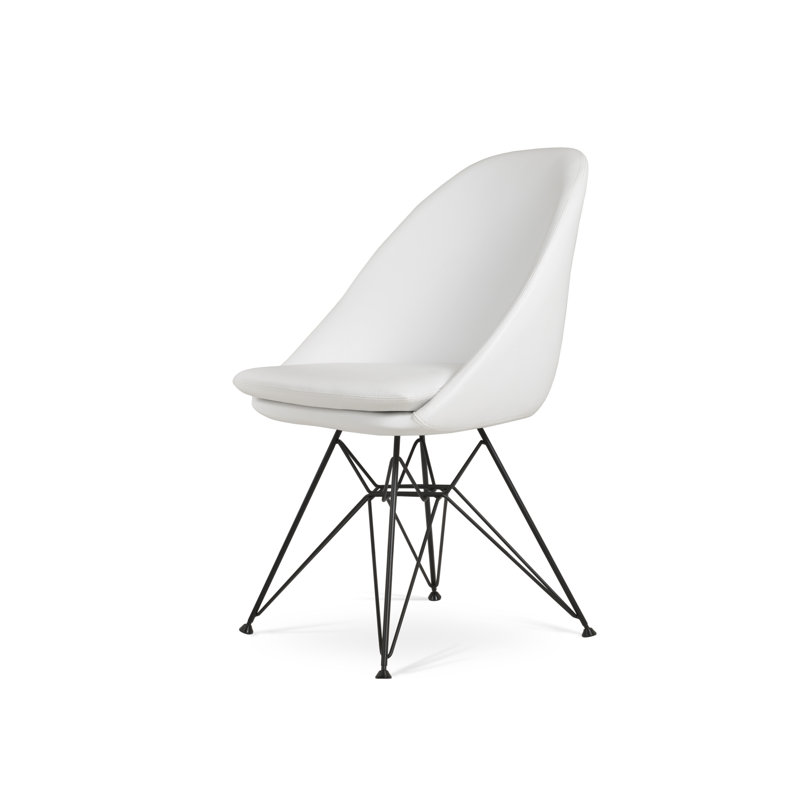 Chaise d'appoint Avanos Tower, Blanc, Rouge