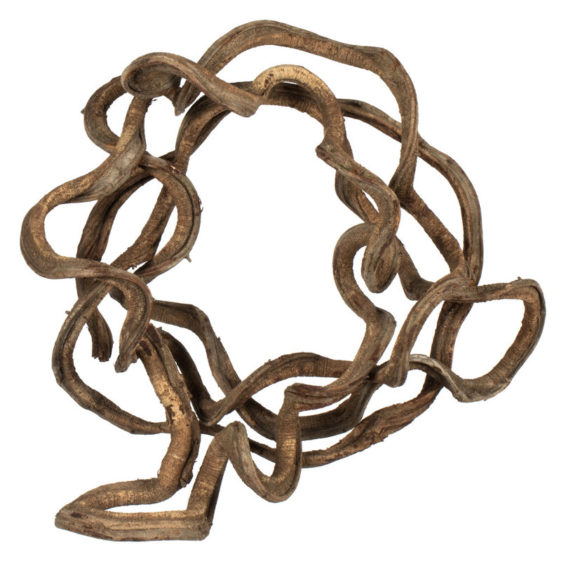 13" Coiled Vine, Dried, Natural