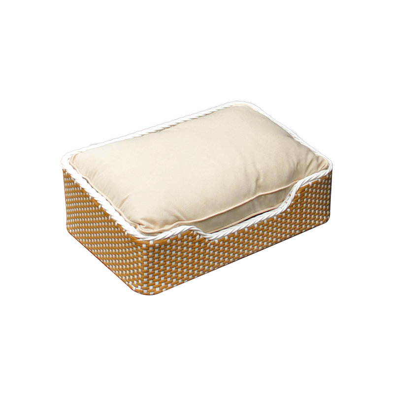 Bobbiesue Wicker Pet Bed