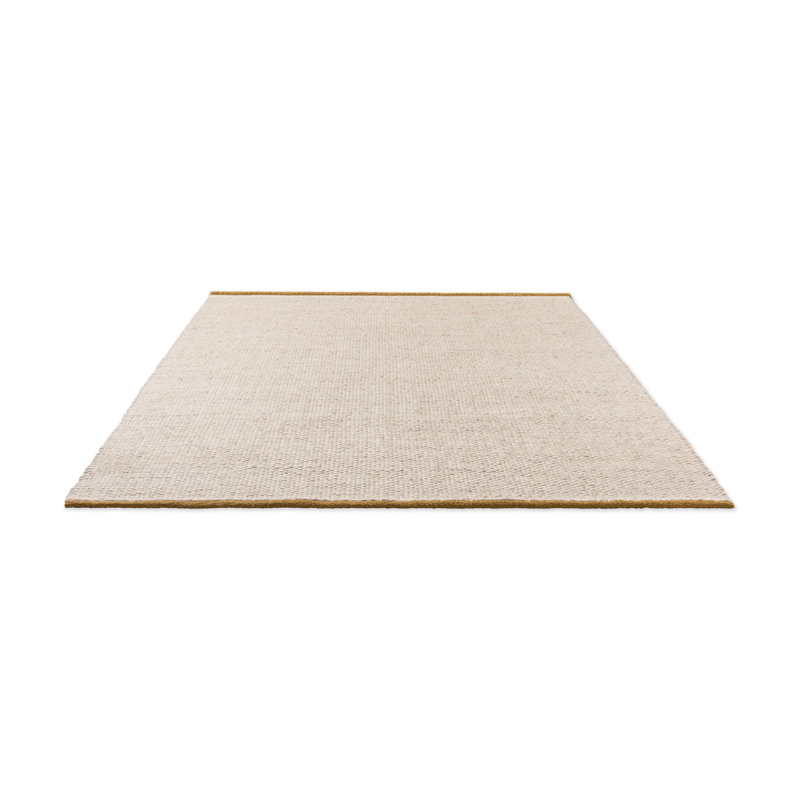 Craft Matter Plain Warm White 049106, Rectangle 4'7" x 6'6"