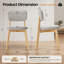 Chaise d'appoint rembourrée en bois massif-128944801-128944797