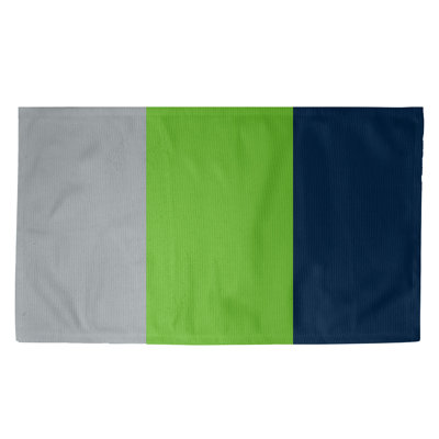 Tapis bleu/gris/vert seattle