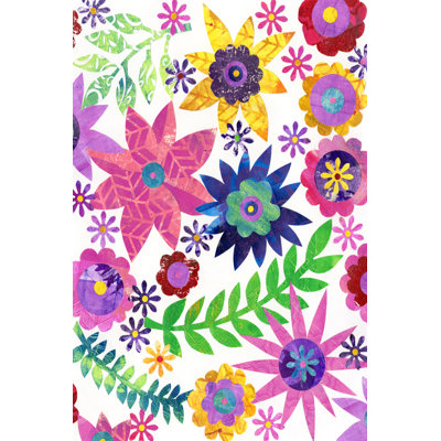 " Hippie Floral II "