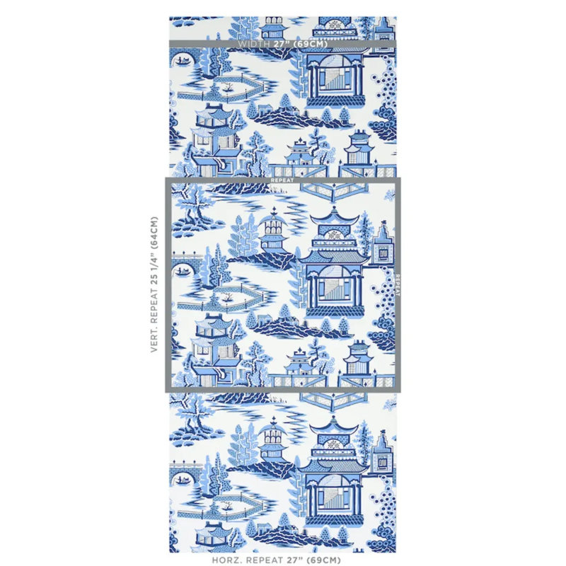 Nanjing Wallpaper, Porcelain