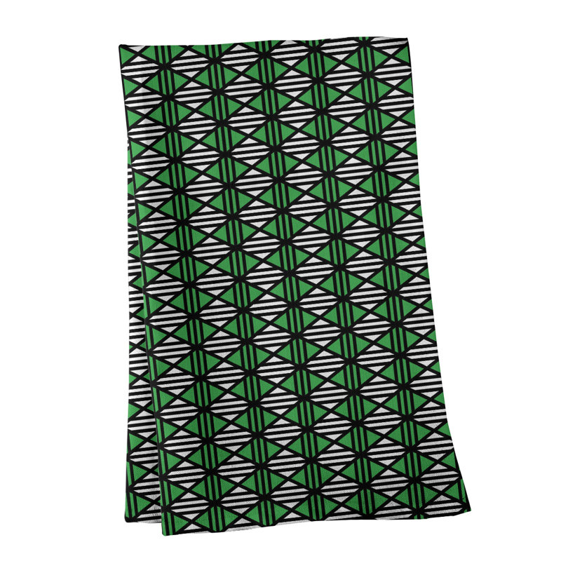 Torchon Suoz Classic, Sergé de coton, Vert