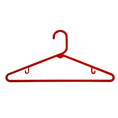 Fricks Plastic Standard Hanger for Suit/Coat