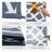 Geometric Blue Outdoor/Indoor Rug-1218198008