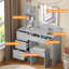 Breiana Dressing Table with Mirror-723853230