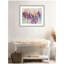«Brushstroke 154 horizontal» par Jessi Raulet de Ettavee, impression murale encadrée-365760345