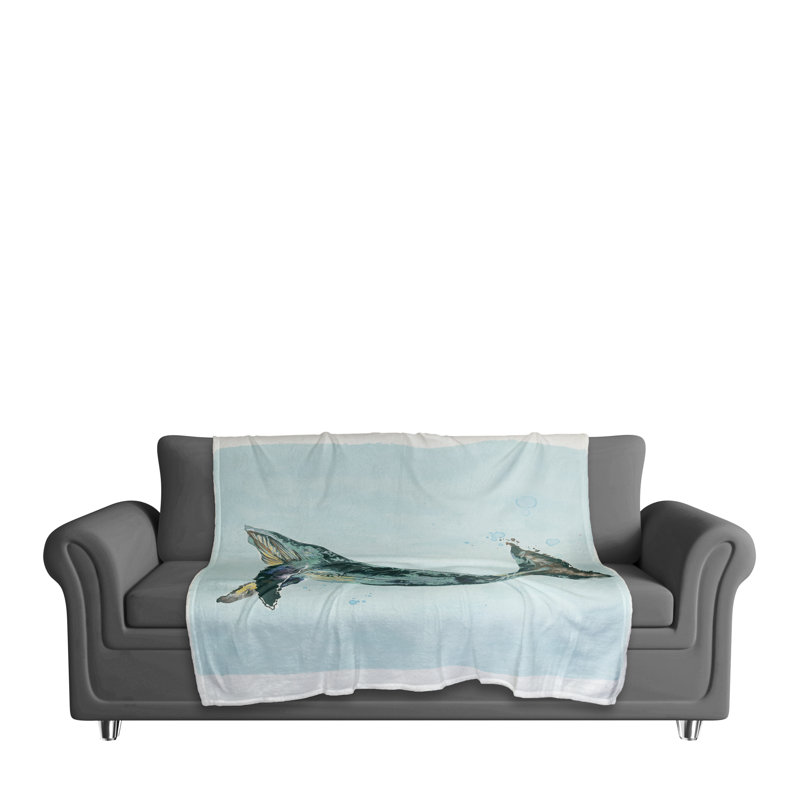 Hand Woven Throw Blanket, Teal