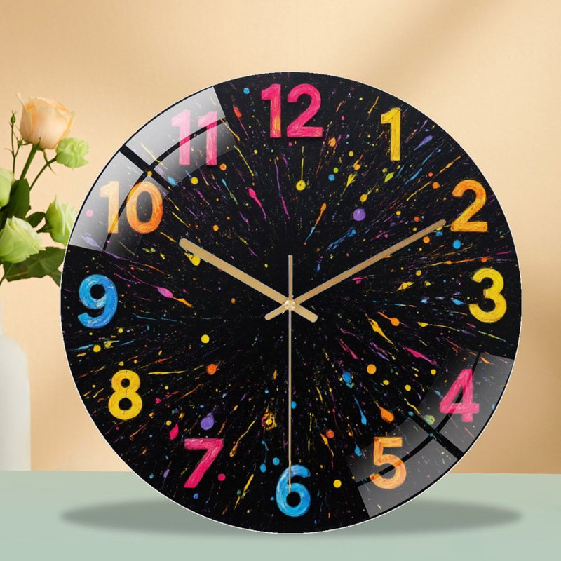 Horloge murale 12 po