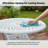 Modern Aluminum Round Coffee Table For Outdoor Spaces-1680947177