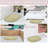 Lona Double Ruffle 100% Cotton Bath Rugs (Set of 3)-1436798199
