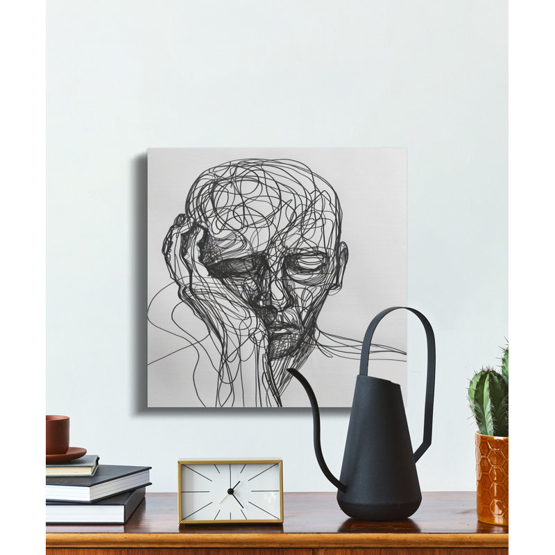 1 Piece Wrapped Canvas Wall Art Set, 15.24 cm H x 15.24 cm W